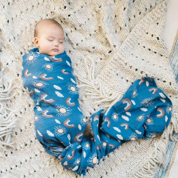 Narwhal and Hello Sunshine Swaddle Set