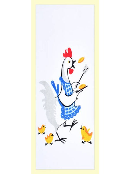Chicken Flippin' Pancakes Tea Towel
