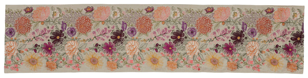 Paradise Garden Table Runner
