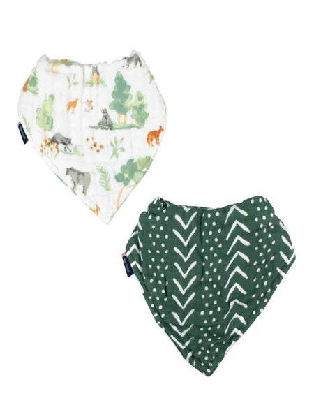 Forest Friends Bib, Set of 2