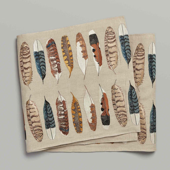 Feather Harmony Table Runner