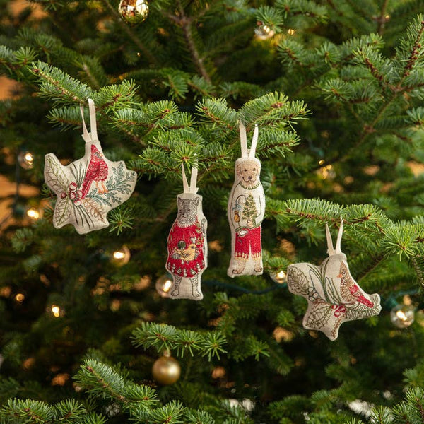 Cat with Gifts Ornament