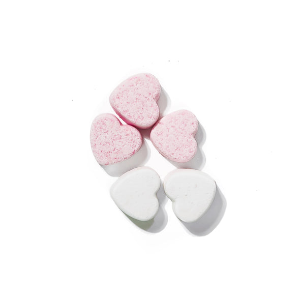 Mini Heart Over the Moon Bath Bombs
