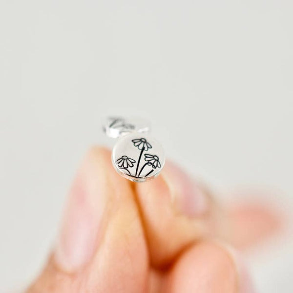 Daisy Sterling Silver Earrings