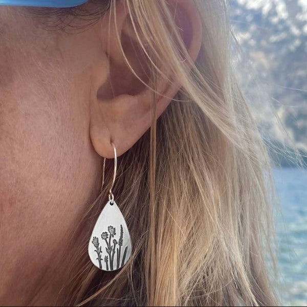Wildflower Matter Silver Earrings