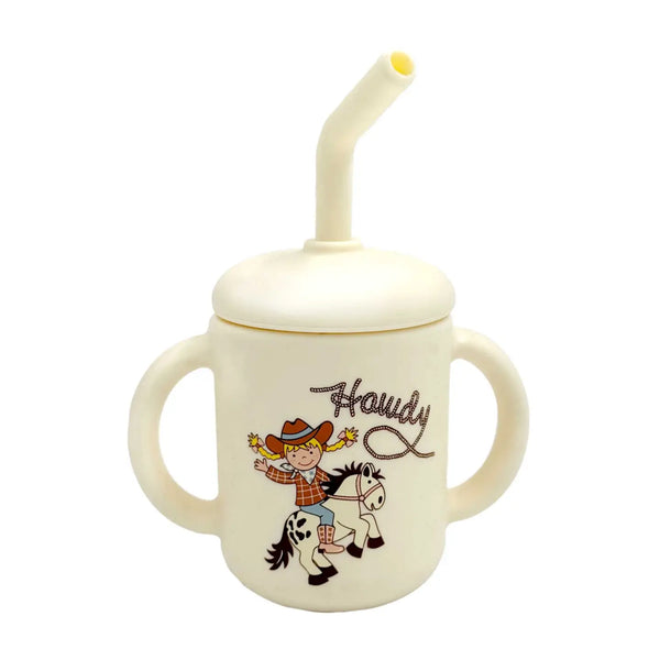 Howdy Cowgirl Fresh & Messy Sippy Cup