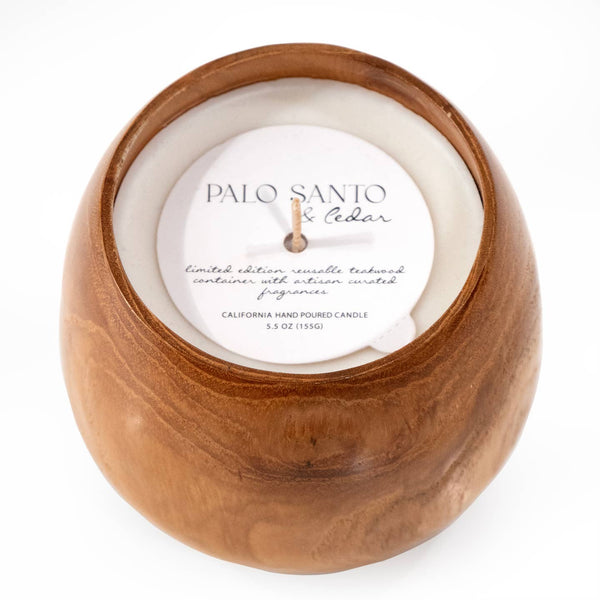 Palo Santo & Cedar Candle