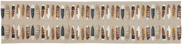 Feather Harmony Table Runner