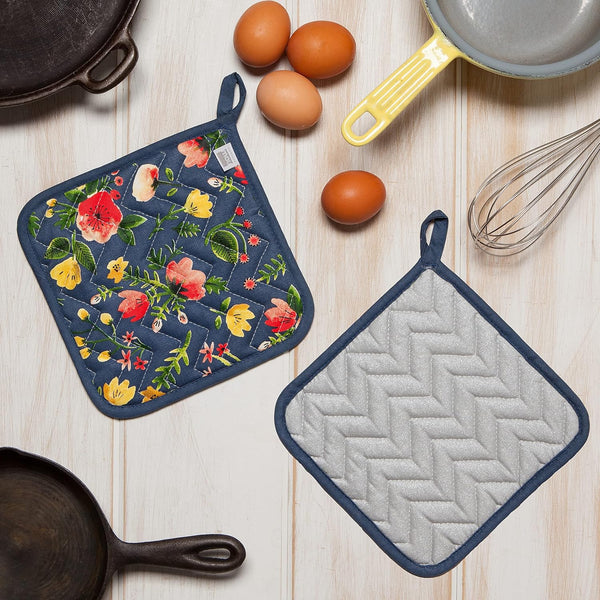 Midnight Garden Pot Holder