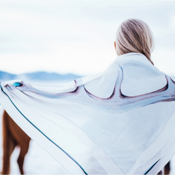 Elk Shed Scarf (Arin Waddell)