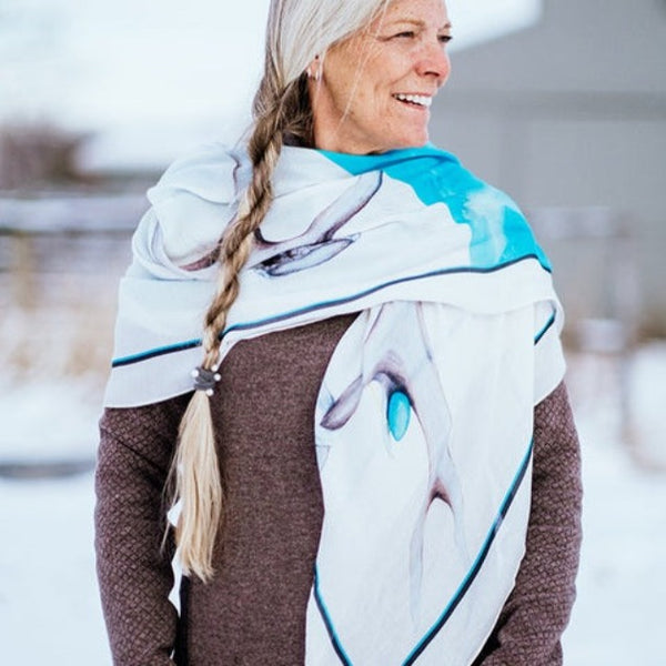 Elk Shed Scarf (Arin Waddell)