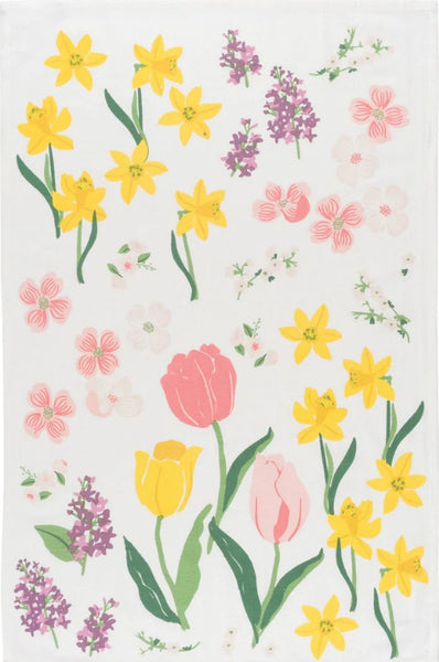 Flowers of the Month Flour Sack, Set of 3