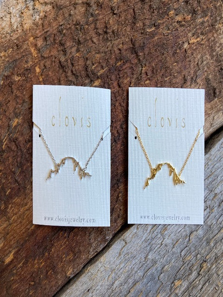 Sterling Silver Fremont Peak Necklace