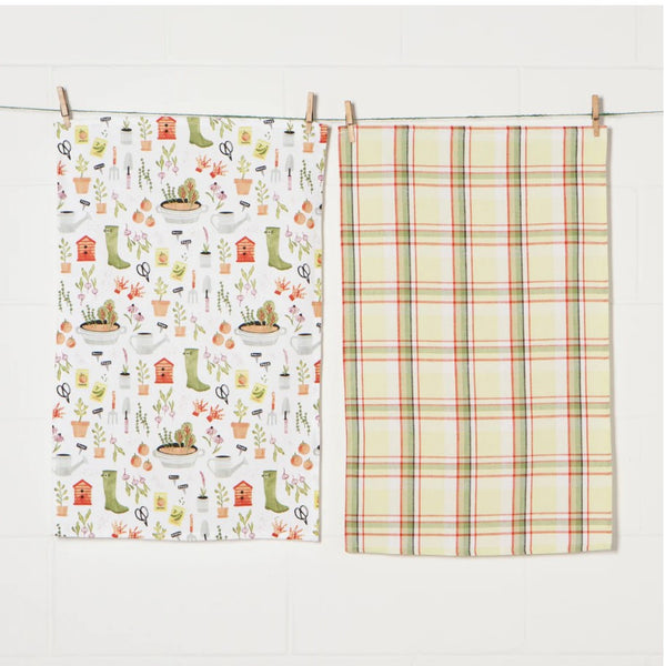 Garden Tea Towel, Set of 2