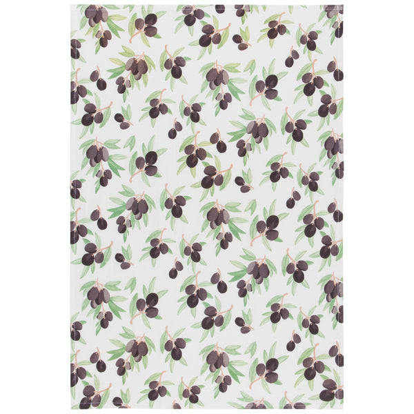 Mediterranean Tea Towels Flour Sack, Set of 3