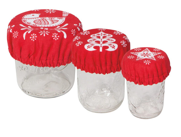 Snowbird Mini Bowl Covers, Set of 3