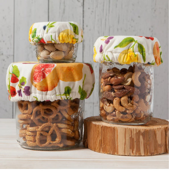 Mini Bowl Cover Fruit Salad, Set of 3