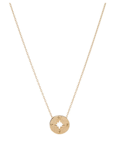 Navigation Gold Necklace