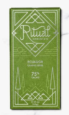 Ecuador 75% Cacao Chocolate Bar