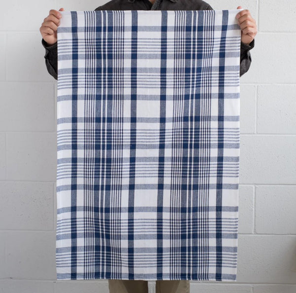 Jumbo Indigo Tea Towels, Set of 3