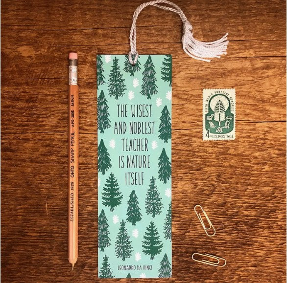 Da Vinci Quote Book Mark