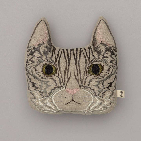 Tabby Cat Tiny Pillow