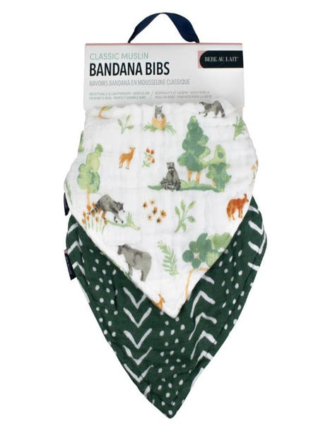 Forest Friends Bib, Set of 2