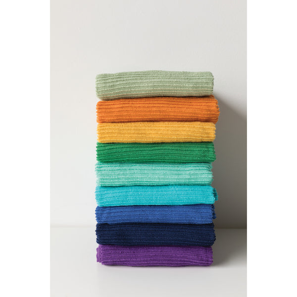 Ripple Royal Blue Kitchen Towel