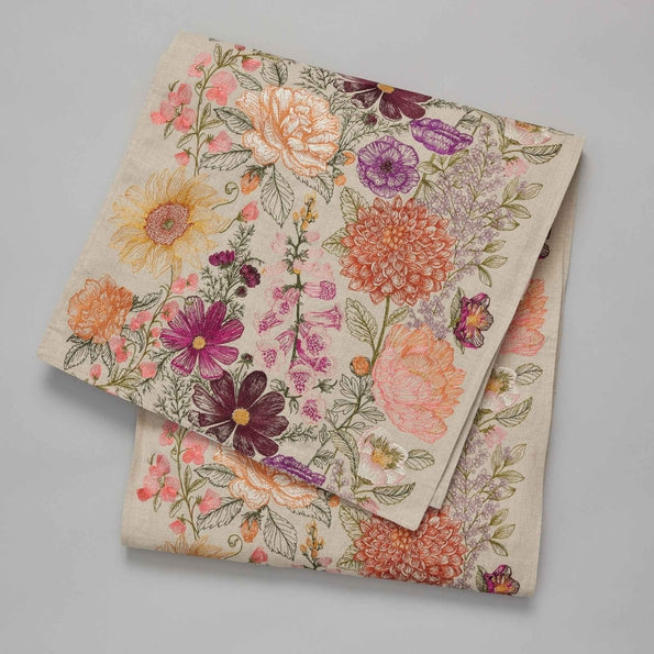 Paradise Garden Table Runner