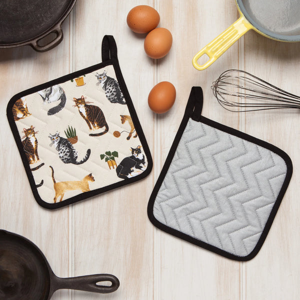 Cat Collective Pot Holder
