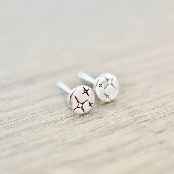 Star Sterling Silver Earrings