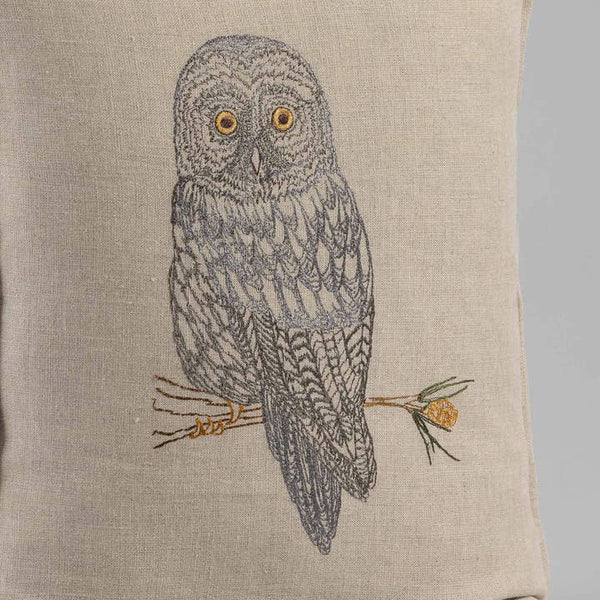 Great Grey Owl Pillow