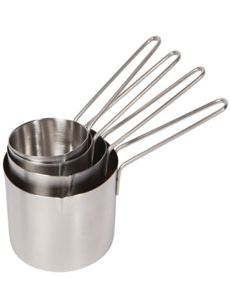 Steel Measuring Cups, Set of 4