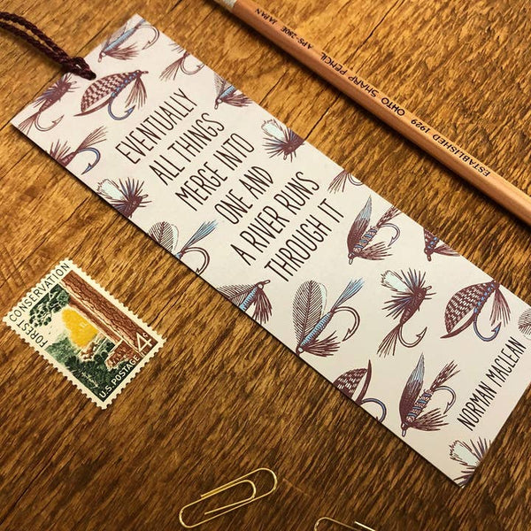 Maclean Quote Fly Bookmark