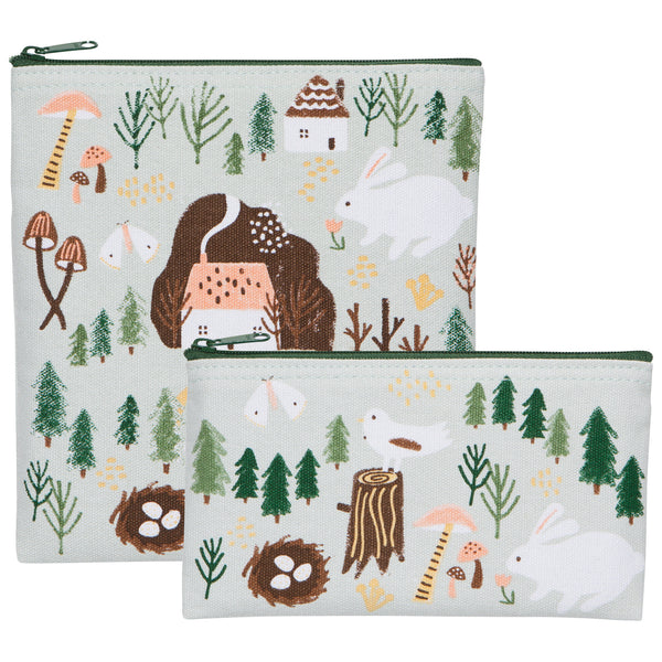 Cozy Cottage Snack Bag, Set of 2