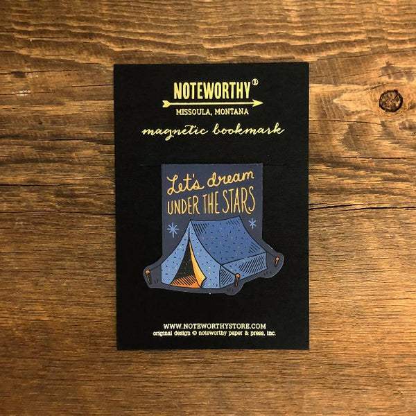 Dream Tent Magnetic Bookmark