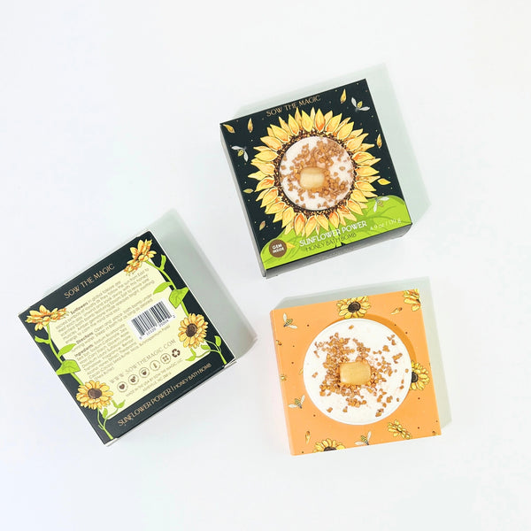 Flower Power with Amber Bath Bomb