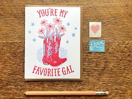 Favorite Gal Card