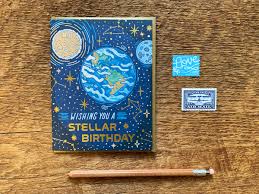 Stellar Birthday Card