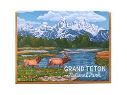 Grand Teton Scenic Card