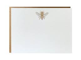 Honey Bee Flat Stationary