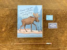Moose-ing You Card