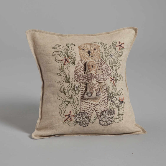 Otter Mama Pocket Pillow