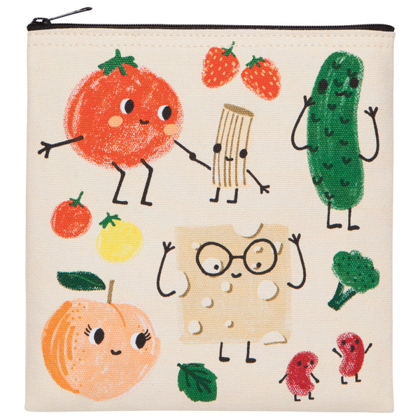 Funny Food Snack Bag, Set of 2