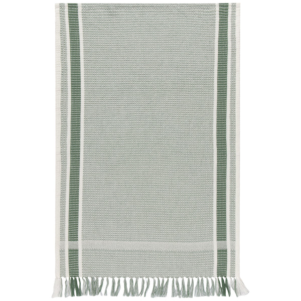 Jade Waffle Heirloom Tea Towel