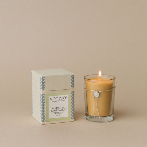 White Tea Bergamot Aromatic Candle