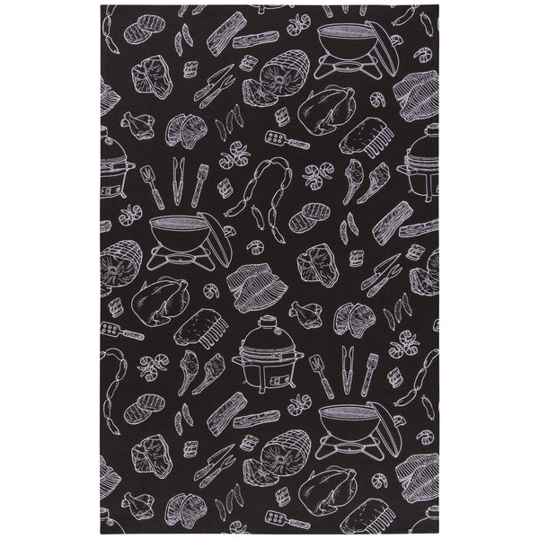 On the Grill Tea Towel, Set of 2
