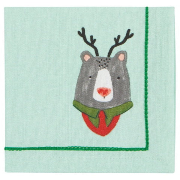 Rudolph Imposter Cocktail Napkins, Set of 4