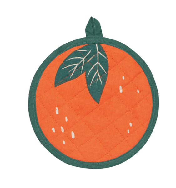 Paradise Orange Pot Holder