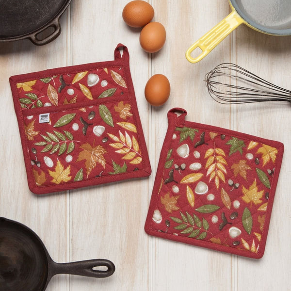 Classic Fall Foliage Pot Holder